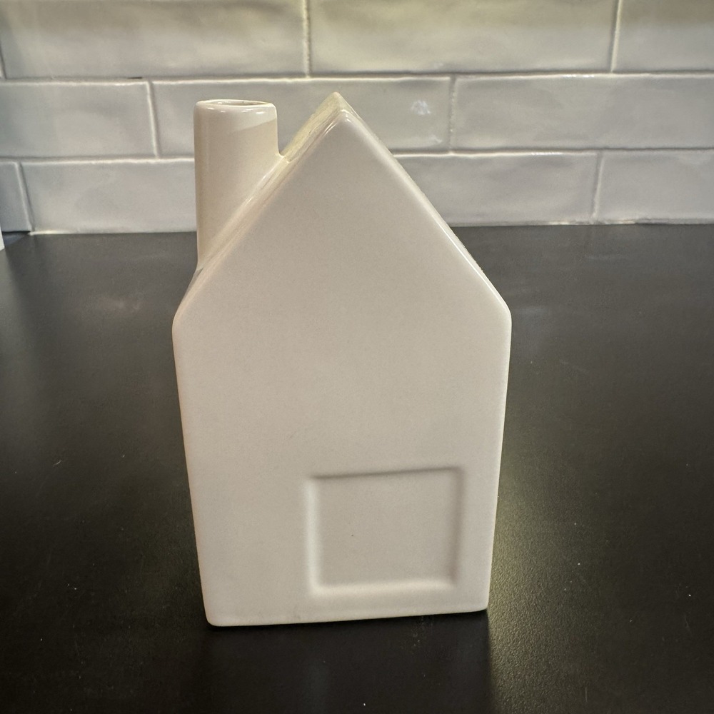 Hearth and Hand Magnolia Stoneware Ivory House Bud Vase Discontinued